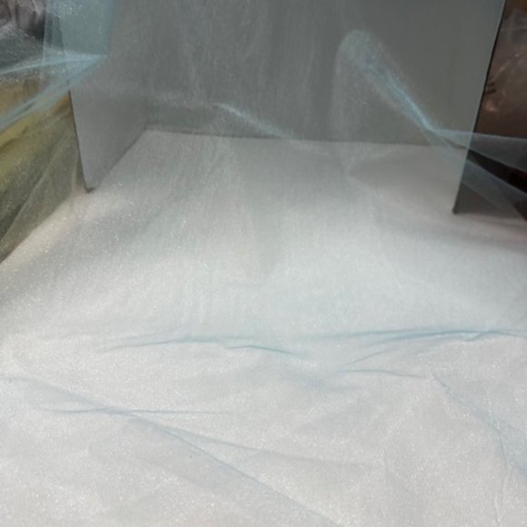 Blue Radiance Tulle Fabric for Weddings, showers - Picture 2 of 3